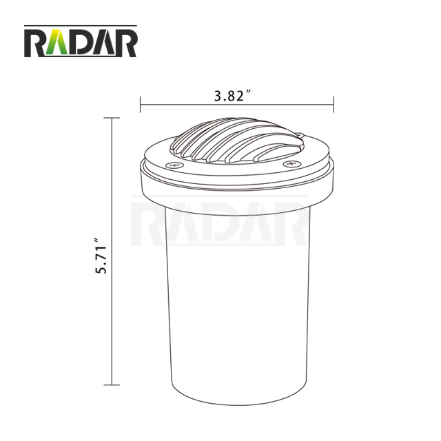 RGL-8801-BBR 최고 등급 옥외 led Inground Light