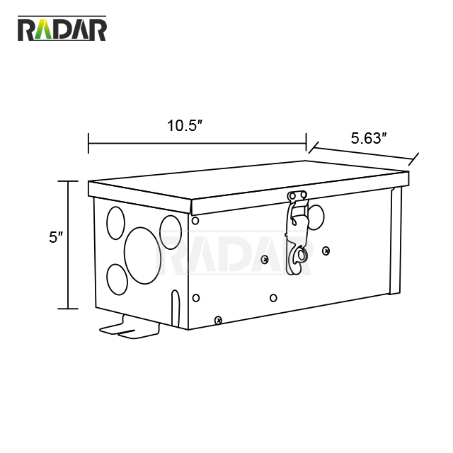 RTR-50W 100W 150W-SS 최고 정격 저압 변압기