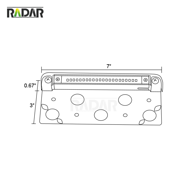 RHL-8501T-ABZ 범용 RGB 계단 벽 LED Hardscape 조명